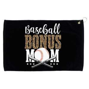 Leopard Baseball Bonus Mom Stepmother Mother's Day Grommeted Golf Towel