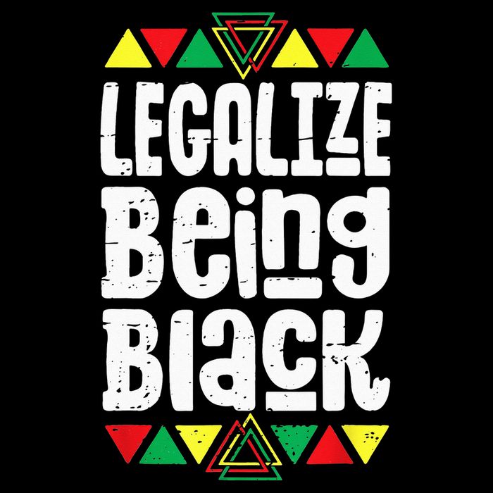 Legalize Being Black History Month Activist Tribal Poster