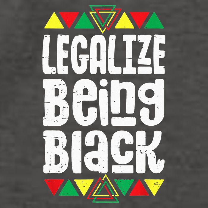 Legalize Being Black History Month Activist Tribal Vector Backpack