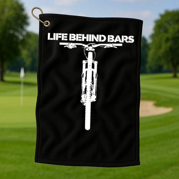 Life Behind Bars Cycling Golf Towel