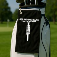 Life Behind Bars Cycling Golf Towel