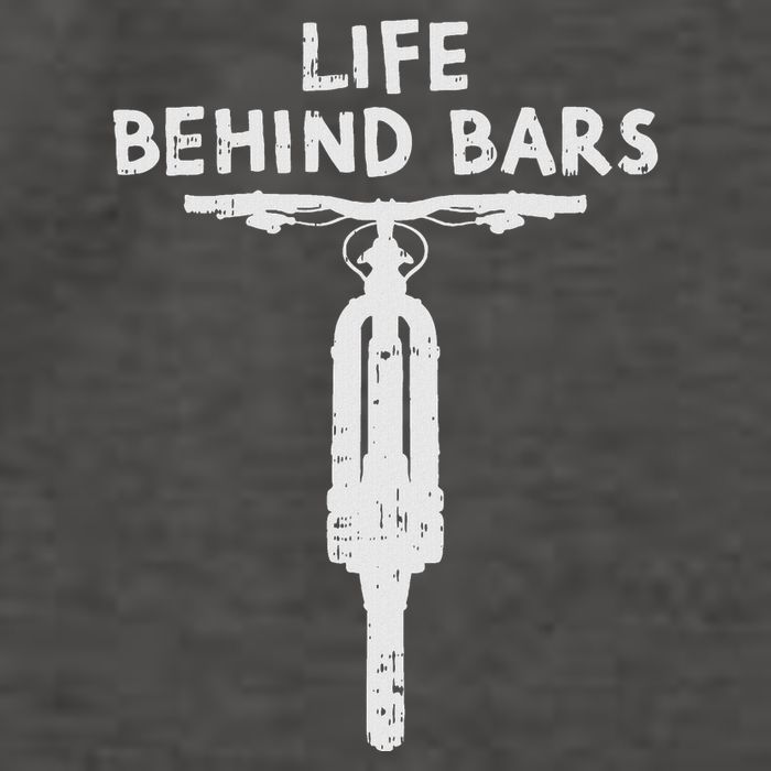 Life Behind Bars Bicycle Funny Bmx Bike Cycling Biker Gift Vector Backpack
