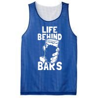 Life Behind Bars Meaningful Gift Beer Ing Craft Funny Slogan Gift Mesh Reversible Basketball Jersey Tank