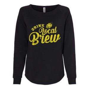 Local Brew Beer Gift Womens California Wash Sweatshirt