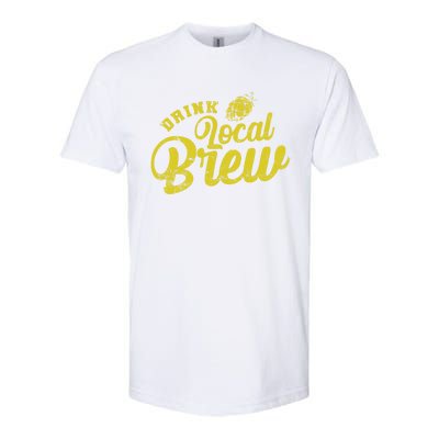 Local Brew Beer Gift Softstyle CVC T-Shirt