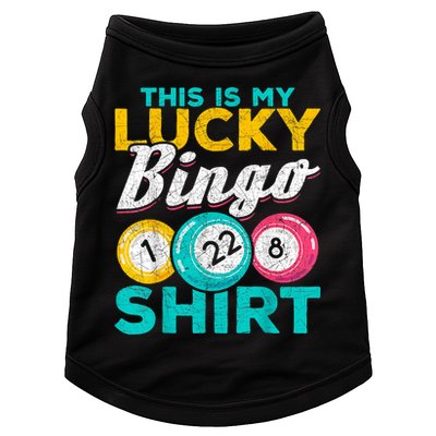 Lucky Bingo Bingo Player Hobby Gambling Funny Bingo Doggie Tank