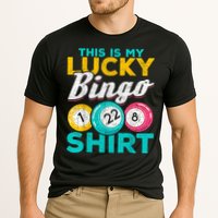 Lucky Bingo Bingo Player Hobby Gambling Funny Bingo Cooling Performance Crew T-Shirt