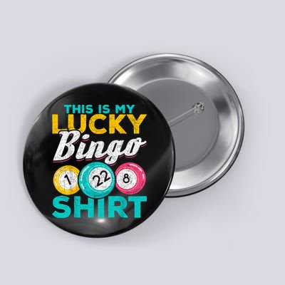 Lucky Bingo Bingo Player Hobby Gambling Funny Bingo Button