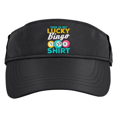 Lucky Bingo Bingo Player Hobby Gambling Funny Bingo Adult Drive Performance Visor