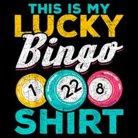 Lucky Bingo Bingo Player Hobby Gambling Funny Bingo Drawstring Bag