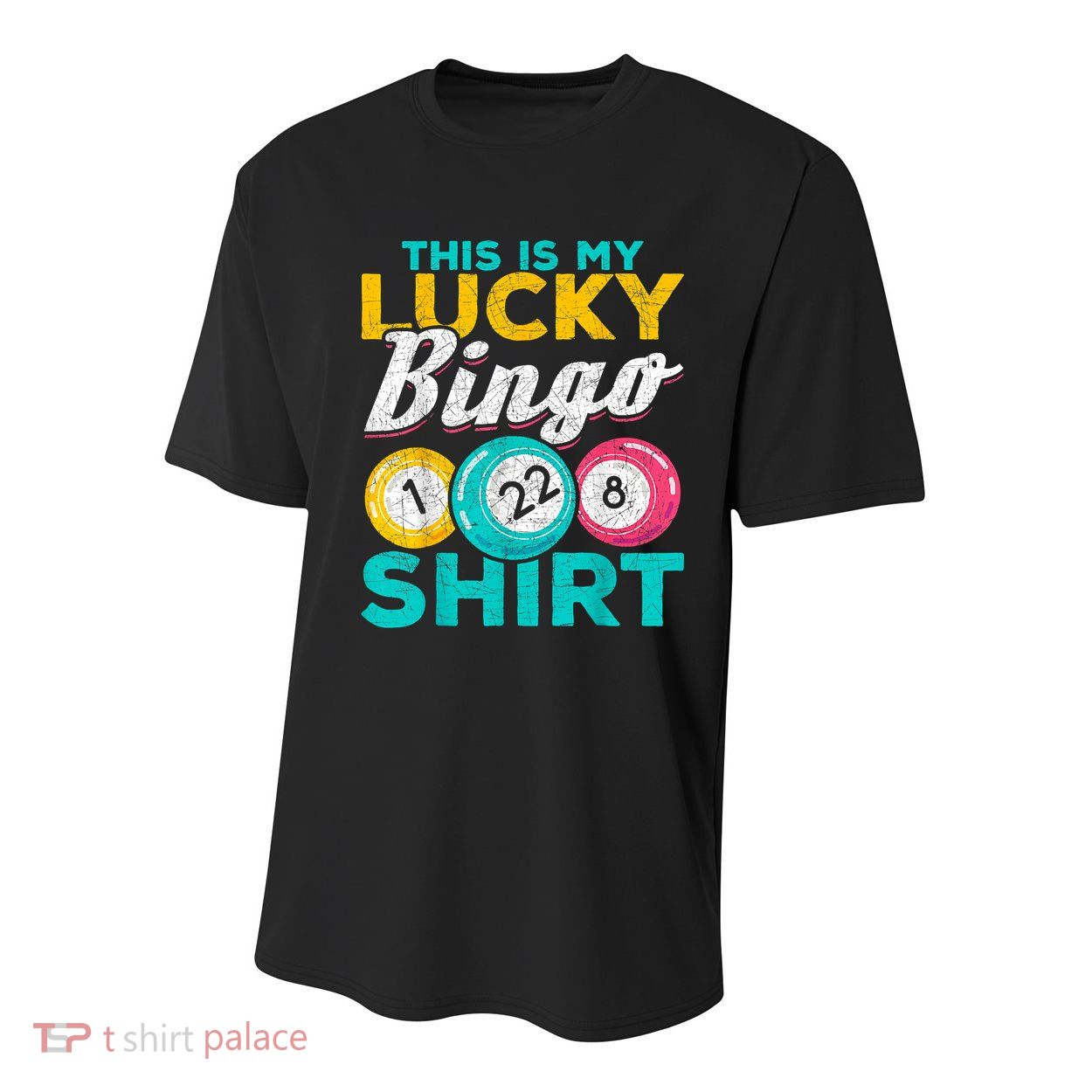 Lucky Bingo Bingo Player Hobby Gambling Funny Bingo Youth Performance Sprint T-Shirt