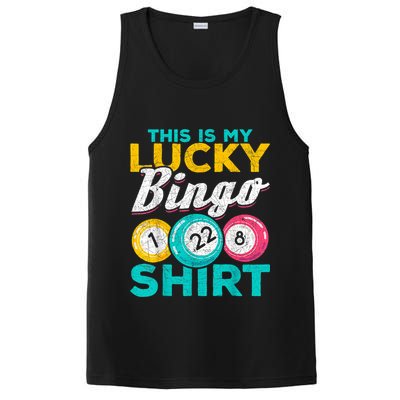 Lucky Bingo Bingo Player Hobby Gambling Funny Bingo PosiCharge Competitor Tank