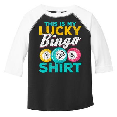 Lucky Bingo Bingo Player Hobby Gambling Funny Bingo Toddler Fine Jersey T-Shirt