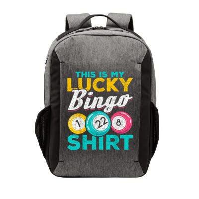 Lucky Bingo Bingo Player Hobby Gambling Funny Bingo Vector Backpack