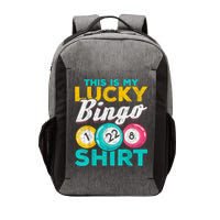 Lucky Bingo Bingo Player Hobby Gambling Funny Bingo Vector Backpack