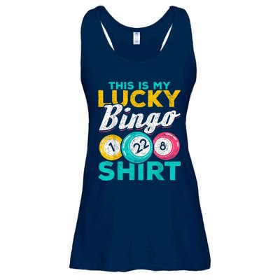 Lucky Bingo Bingo Player Hobby Gambling Funny Bingo Ladies Essential Flowy Tank