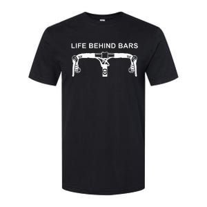 Life Behind Bars Funny Cycling Biking Softstyle® CVC T-Shirt