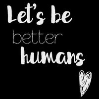 LetS Be Better Humans Inspiring 16 in Basic Backpack