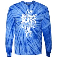 Life Behind Bars Gift Workout Lifting And Bodybuilding Cool Gift Tie-Dye Long Sleeve Shirt