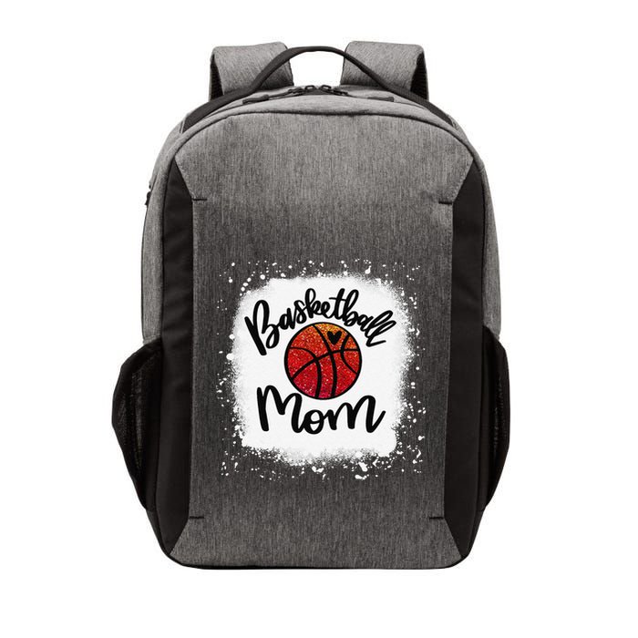 Leopard Bleached Basketball Mom Game Day Gift Vector Backpack