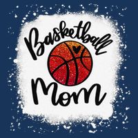 Leopard Bleached Basketball Mom Game Day Gift Cooling Performance Crew T-Shirt