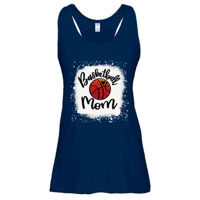 Leopard Bleached Basketball Mom Game Day Gift Ladies Essential Flowy Tank