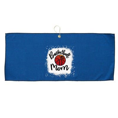 Leopard Bleached Basketball Mom Game Day Gift Large Microfiber Waffle Golf Towel