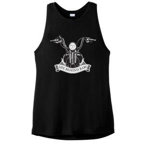 Life Behind Bars Softail Bikes Ladies PosiCharge Tri-Blend Wicking Tank