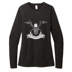 Life Behind Bars Softail Bikes Womens CVC Long Sleeve Shirt