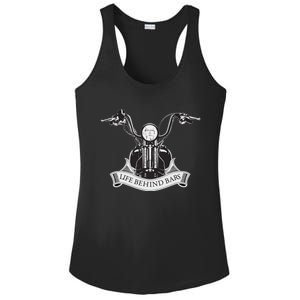 Life Behind Bars Softail Bikes Ladies PosiCharge Competitor Racerback Tank