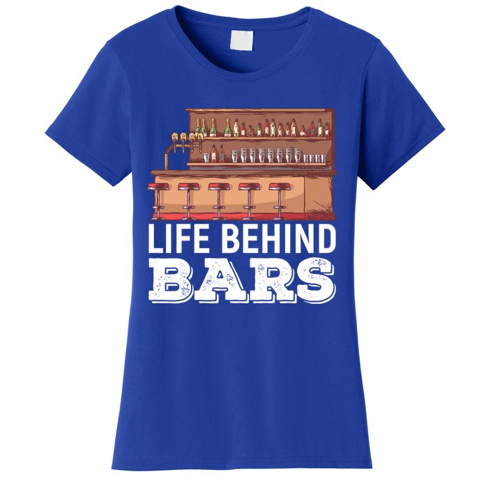 Life Behind Bars Bartender Alcohol Gift Women's T-Shirt