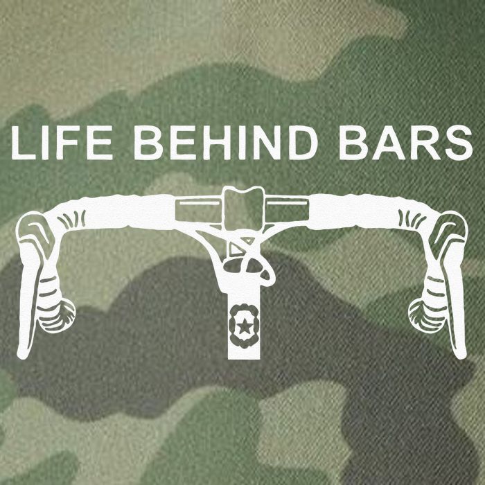 LIFE BEHIND BARS Funny Cycling Biking Legacy Tie Dye Trucker Hat