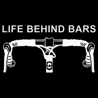 LIFE BEHIND BARS Funny Cycling Biking T-Shirt