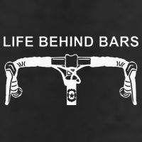 LIFE BEHIND BARS Funny Cycling Biking Tumbler
