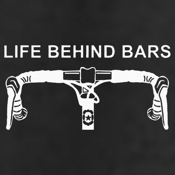 LIFE BEHIND BARS Funny Cycling Biking Tumbler