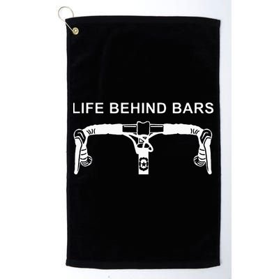 LIFE BEHIND BARS Funny Cycling Biking Golf Towel