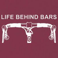 LIFE BEHIND BARS Funny Cycling Biking 16oz Travel Tumbler