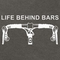 LIFE BEHIND BARS Funny Cycling Biking Cotton Canvas Backpack