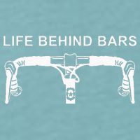 LIFE BEHIND BARS Funny Cycling Biking Sueded Cloud Jersey T-Shirt