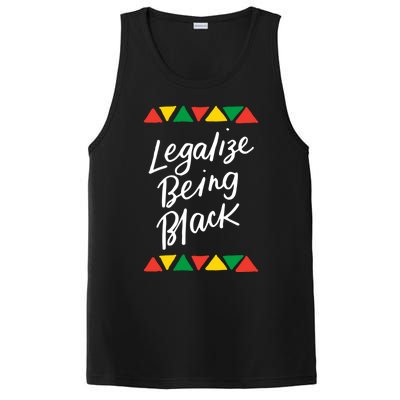 Legalize Being Black African American History Month Blm Cute Gift PosiCharge Competitor Tank