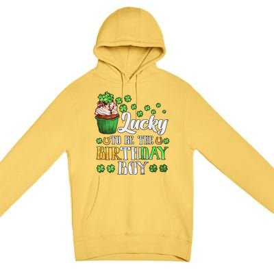 Lucky Birthday Boy Premium Pullover Hoodie