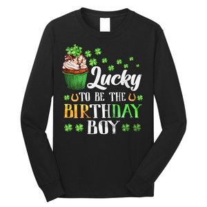 Lucky Birthday Boy Long Sleeve Shirt