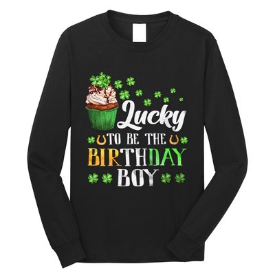 Lucky Birthday Boy Long Sleeve Shirt