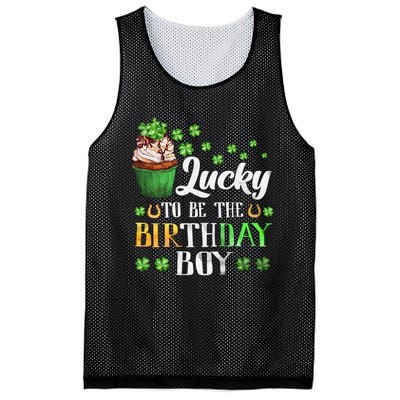 Lucky Birthday Boy Mesh Reversible Basketball Jersey Tank