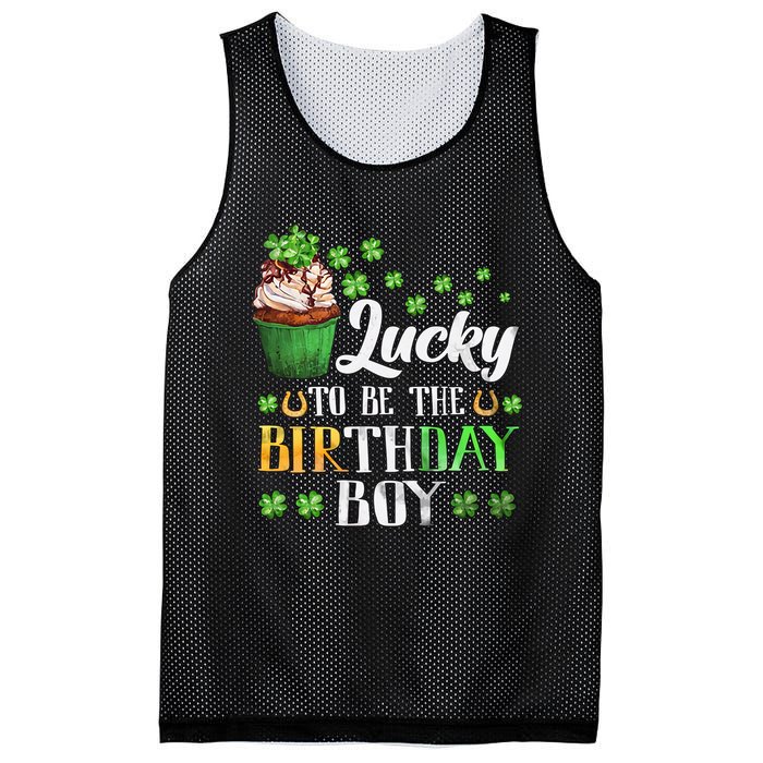 Lucky Birthday Boy Mesh Reversible Basketball Jersey Tank