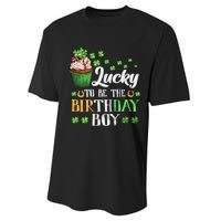 Lucky Birthday Boy Performance Sprint T-Shirt