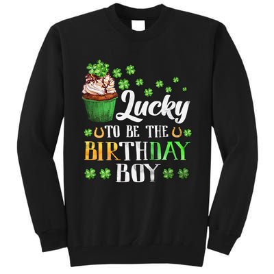 Lucky Birthday Boy Tall Sweatshirt