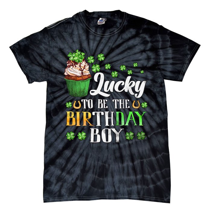 Lucky Birthday Boy Tie-Dye T-Shirt