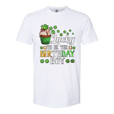 Lucky Birthday Boy Softstyle CVC T-Shirt