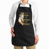 Lion Blessed By God Loved By Jesus Led Buy The Spirit Apron